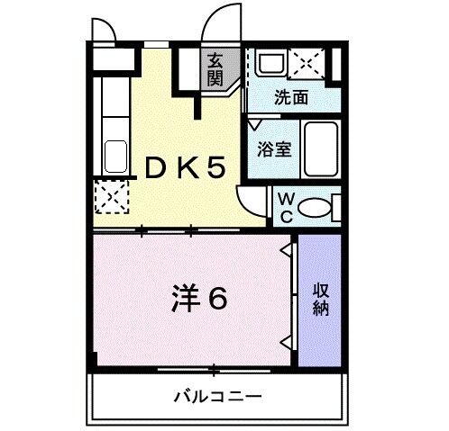 カーサ・フィオーレⅡ 間取り