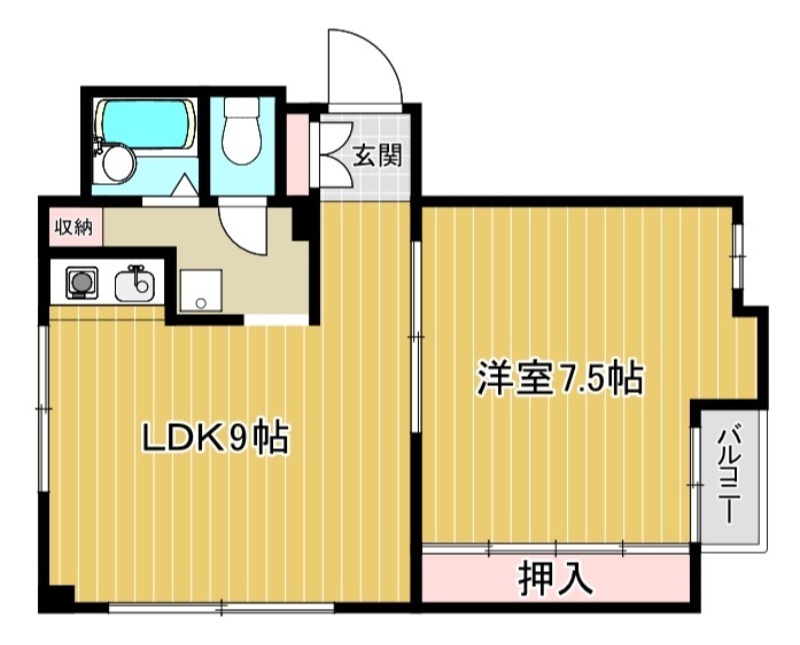 狭山Dハウス 間取り