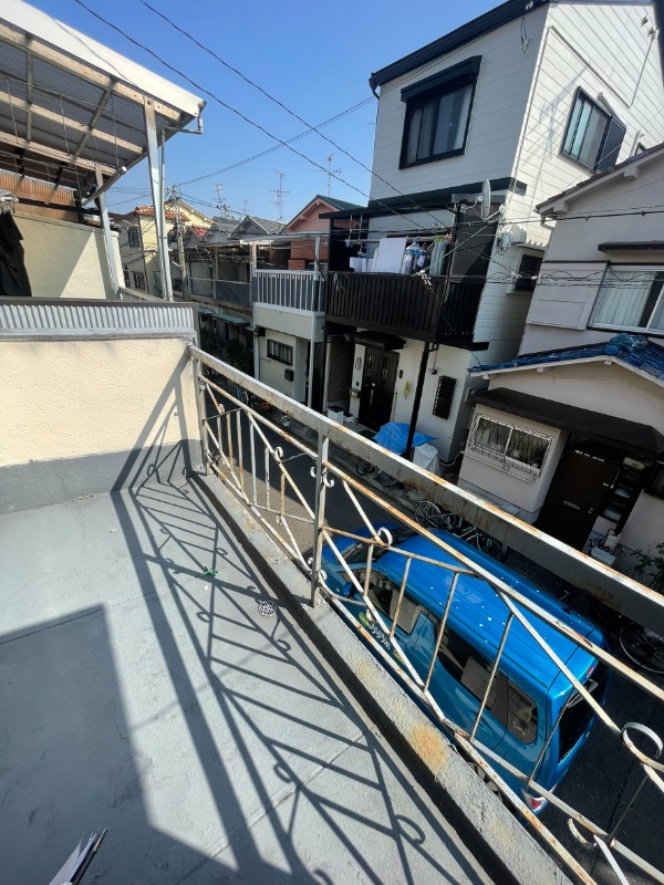 堺市菩提町 貸家 ベランダ