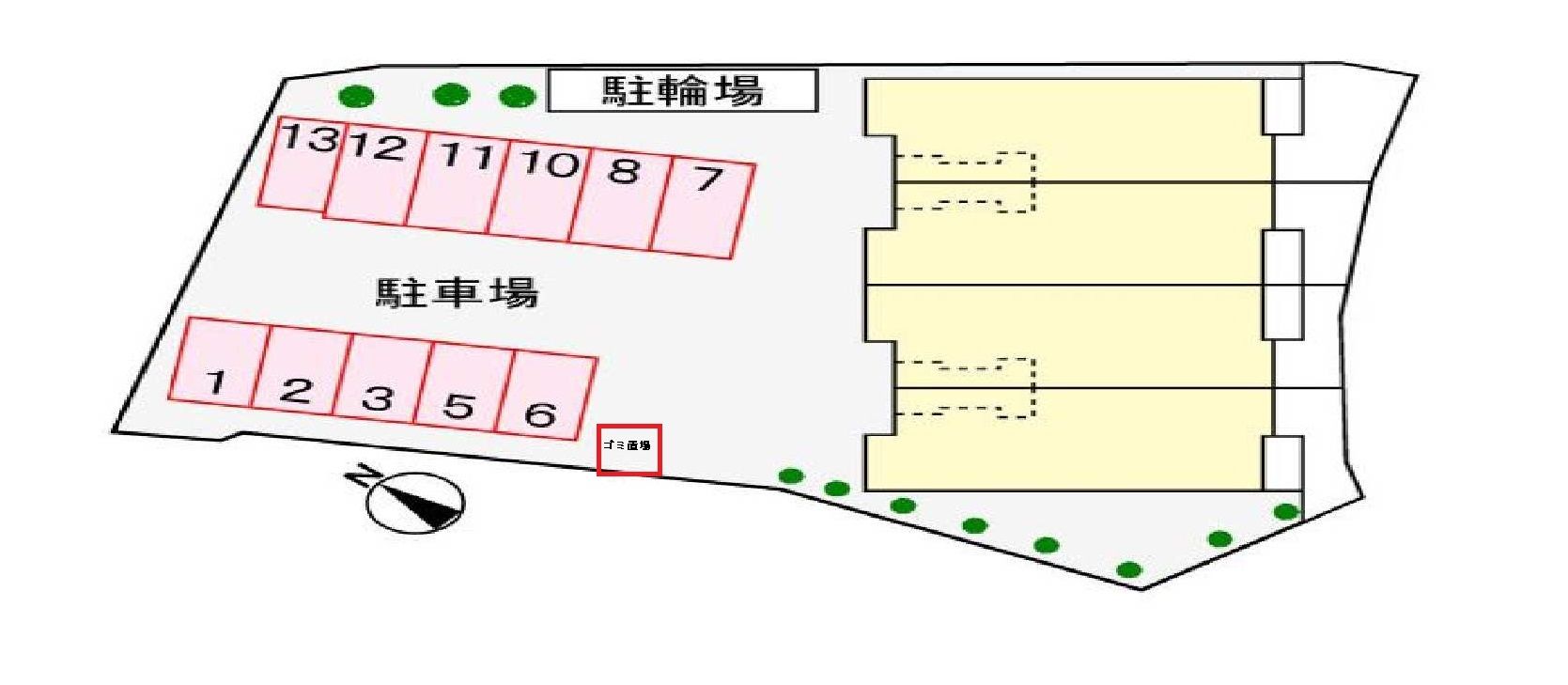 アミティエ 駐車場