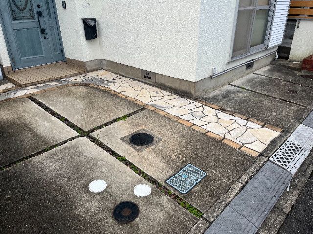 上田町21-23戸建 駐車場