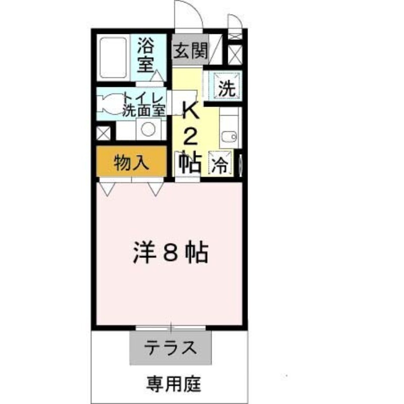 ヴェルドミール　Ⅱ 間取り