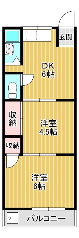 狭山桜台マンション 間取り