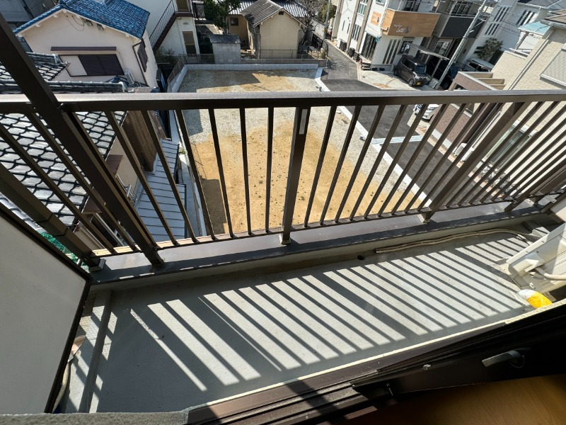 狭山桜台マンション ベランダ