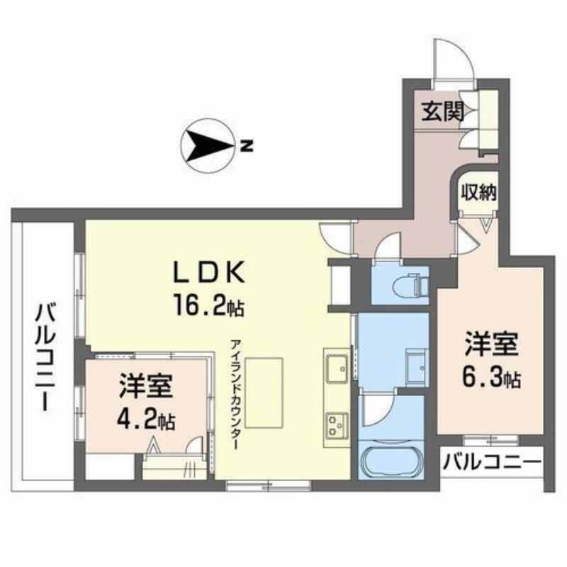 パークテラス 間取り
