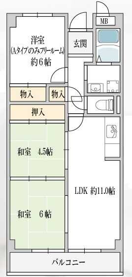 ブランミュール陶器 間取り