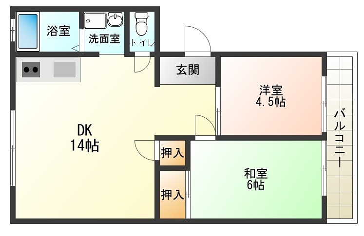 グリーンビレッジ 間取り