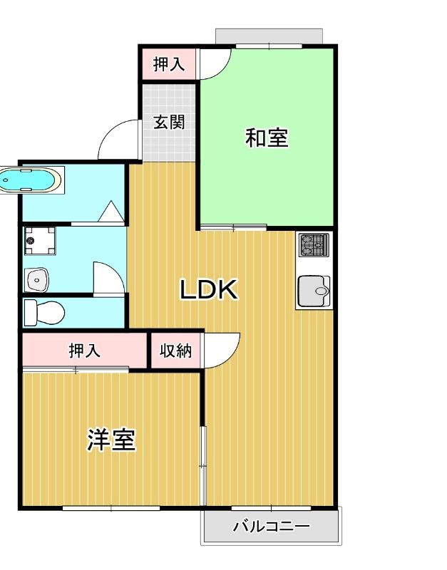 パークハイツ加太 間取り