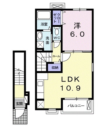ロジェ白鷺 間取り