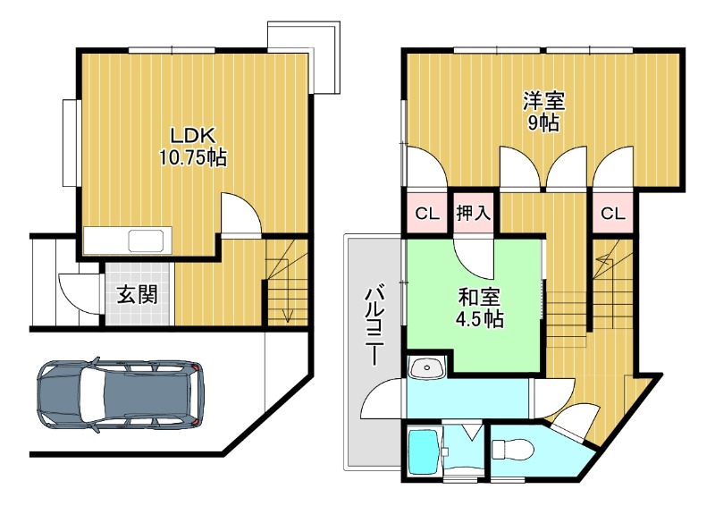 市町ガーデンハウス 間取り
