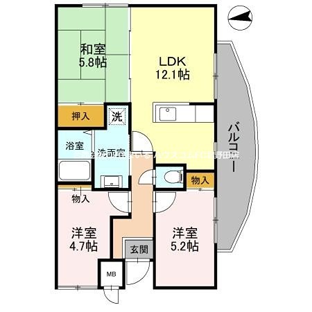 サンコート千代田 間取り