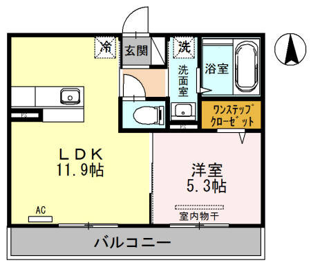 ヴィラ　クエンティ 間取り