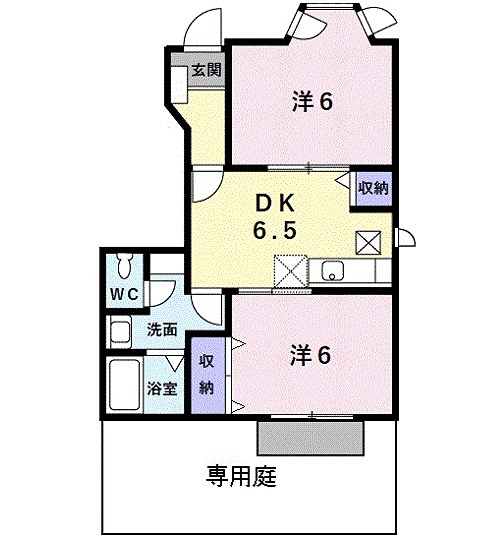 ペリプエストⅠ番館 間取り