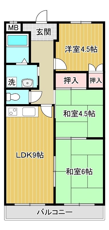 メゾンボヌール 間取り