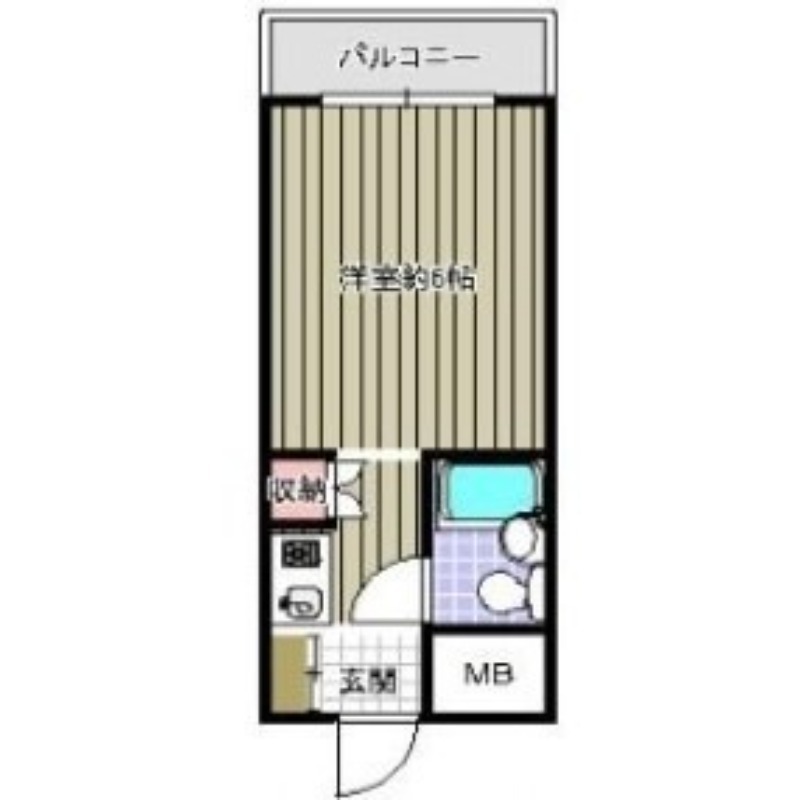 パイン北野田 間取り