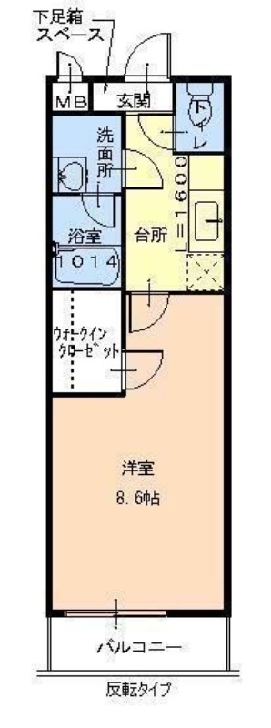 エステ・ラグーナ八番館 間取り