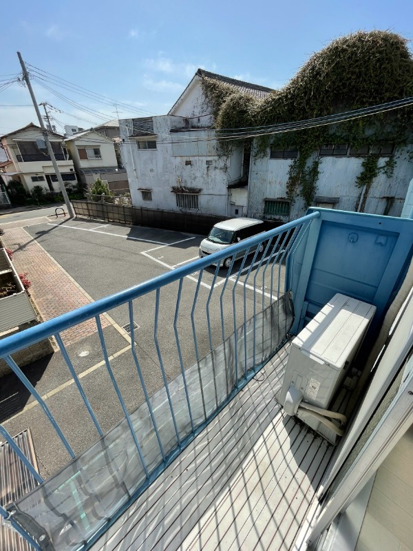 阪口ハイツ ベランダ