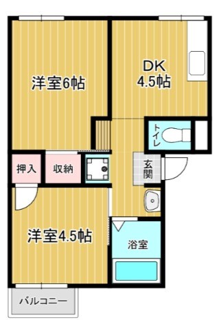 ハートランド北野田 間取り