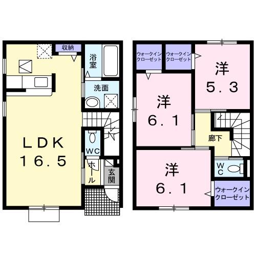 サンレミ壱番館 間取り