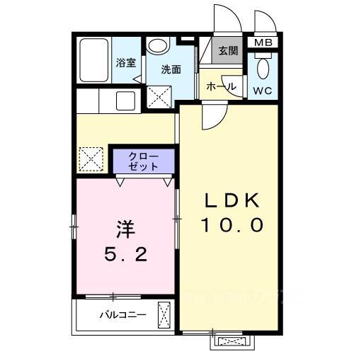 フルー　リール 間取り