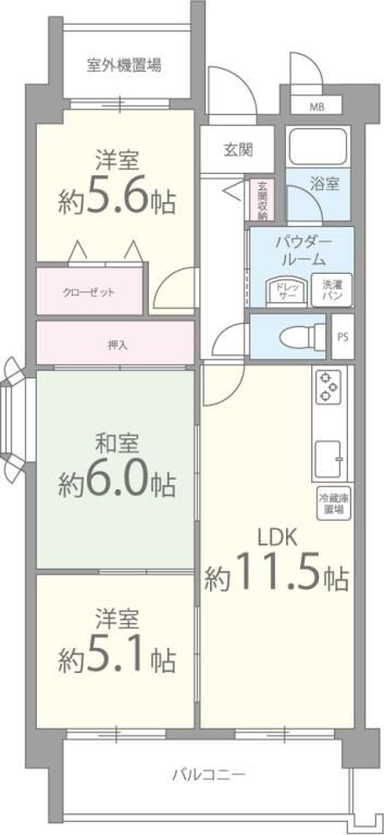 アーク・コート 間取り