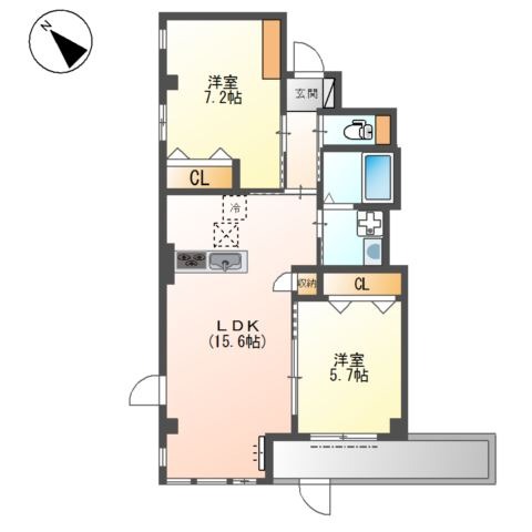 N.MAISON 間取り
