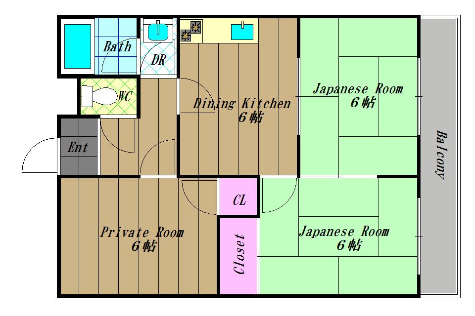 シティライフ川西 間取り