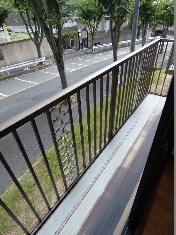 グリーンヒルC棟 ベランダ