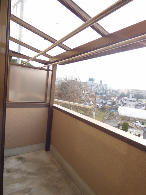 山本マンション ベランダ