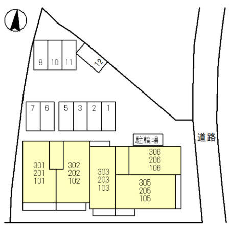 COLORATO狭山 駐車場