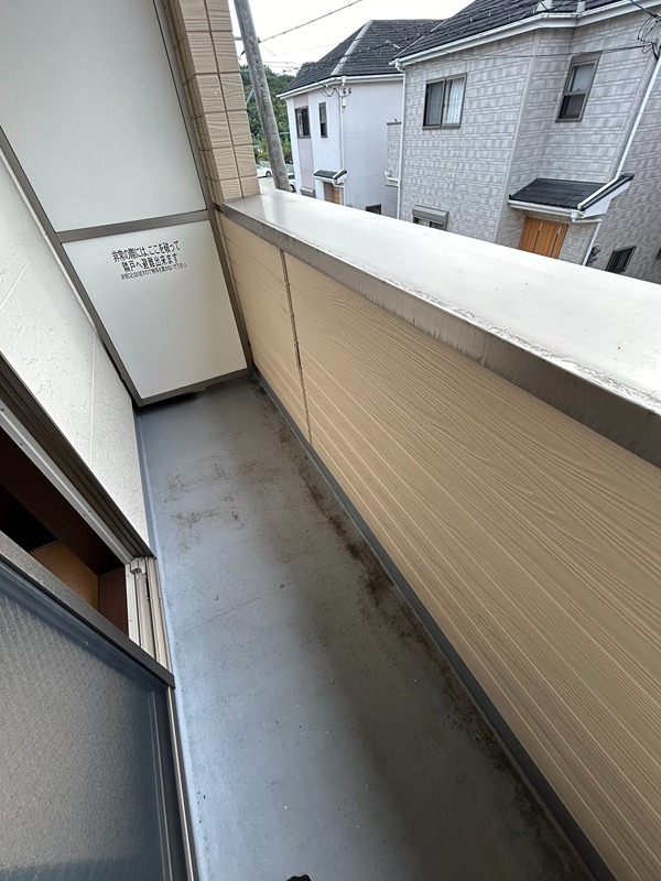 フローラ河内長野 ベランダ
