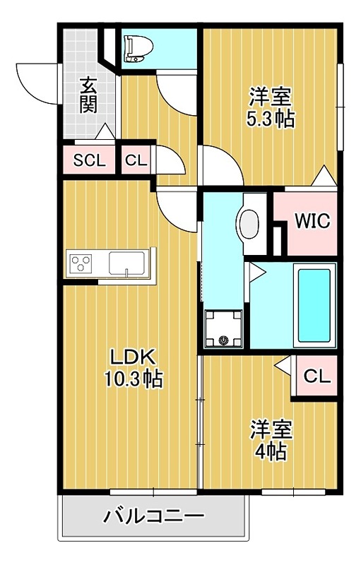 サウスグランツ1棟 間取り