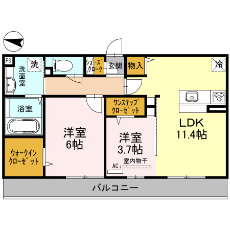 エスペランジュ 間取り