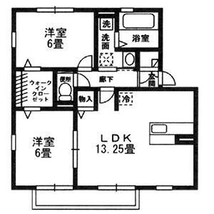 OLIVEN HAUS高辺 間取り