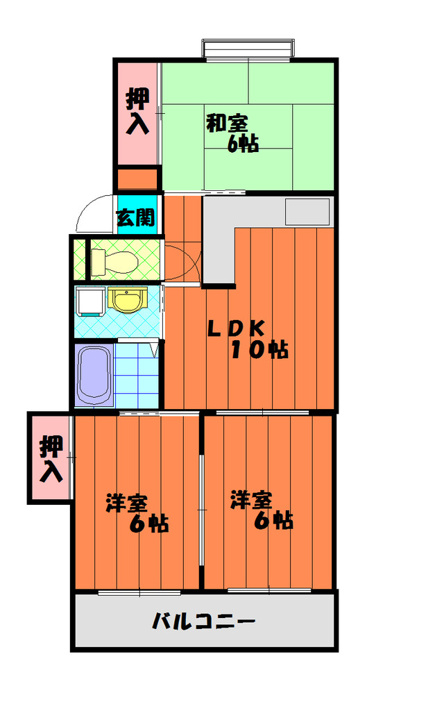 グレース狭山 間取り