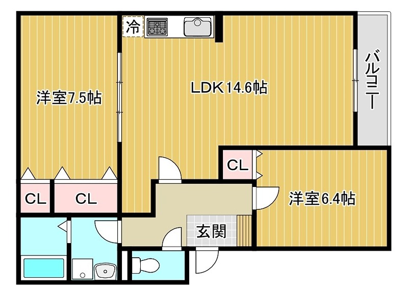 グラツィア堺 間取り