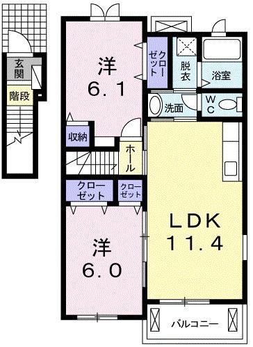 プリムラ　ＴＫ０１ 間取り