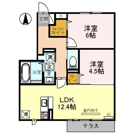 レスペランス向陽台 間取り
