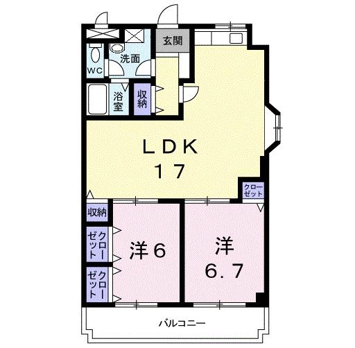 プラザエクシード 間取り