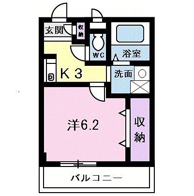 ヴィラ　ナカヤマ 間取り