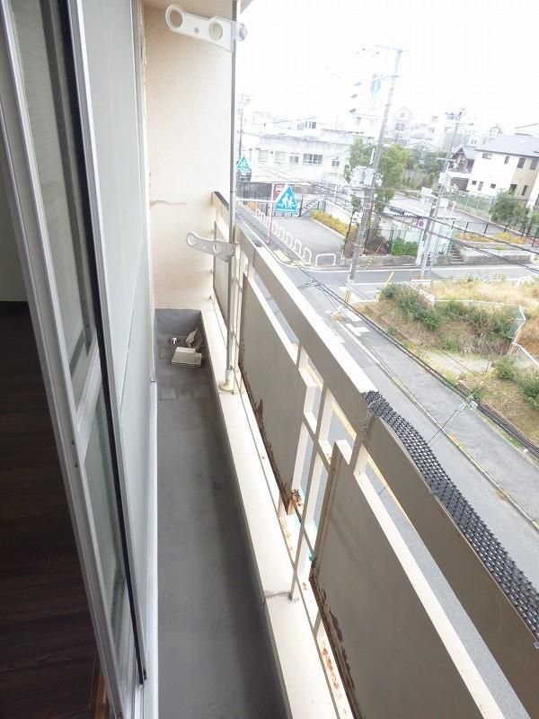 平井マンション ベランダ