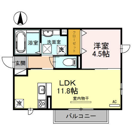 プチ　アングル 間取り