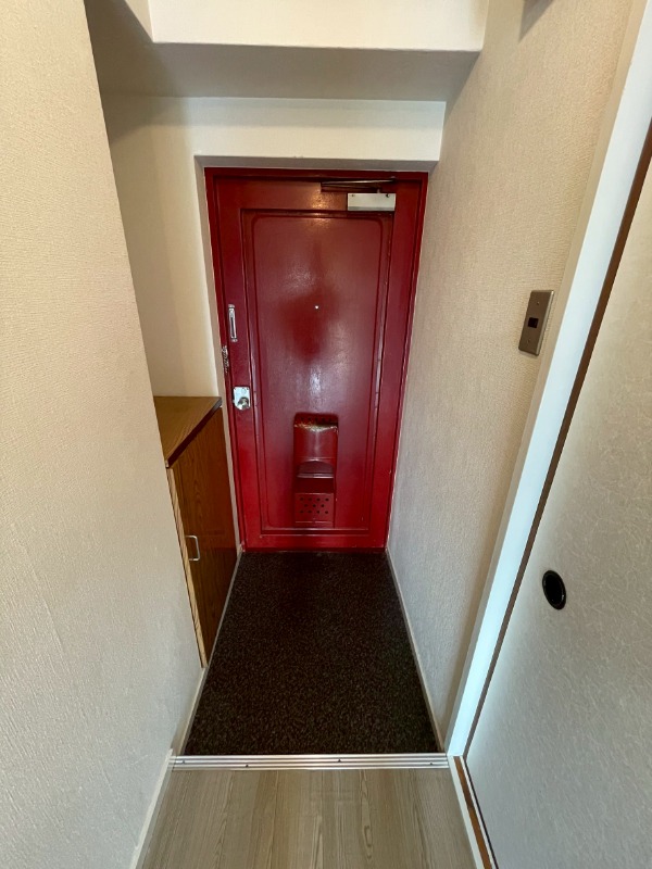 椋本マンション 玄関