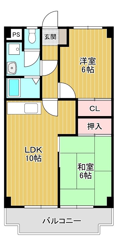 リビオ金剛 間取り