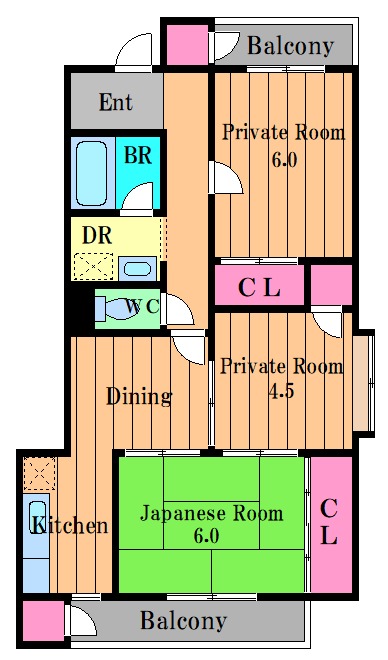パインアベニュー 間取り