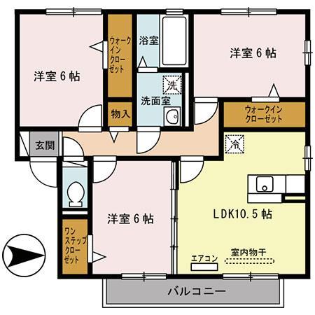 エスペランサB棟 間取り