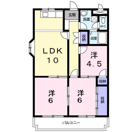 プラザエクシード 間取り