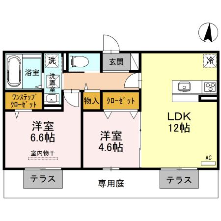 VillaPino美原 間取り