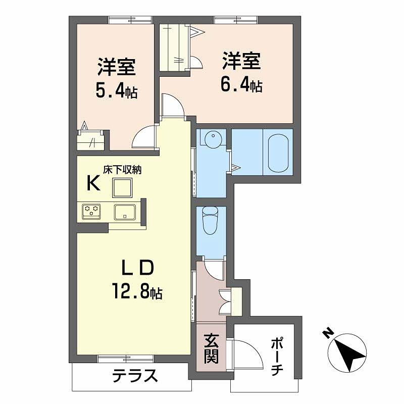 シャーメゾン　サラ 間取り