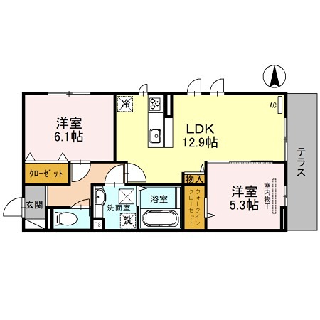 VentVert小金台 間取り